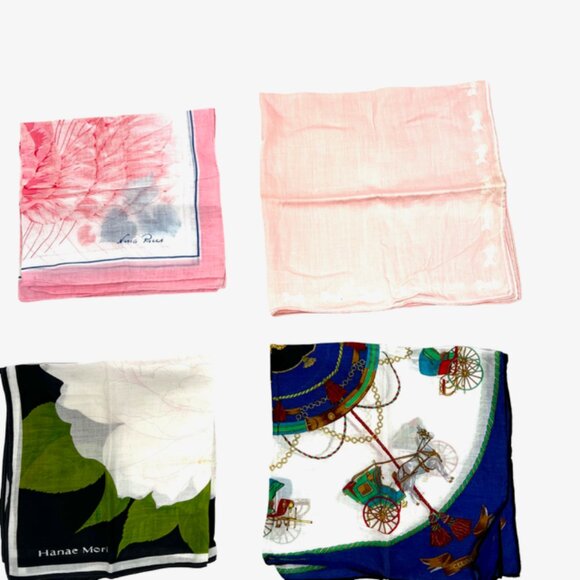 Bulk Sale Burberry-Celine & More! (2) Handkerchiefs/Sqare Pockets 16"-19.5" !(2) - Picture 9 of 16